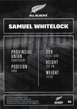 2018 Tap 'N' Play New Zealand Rugby - Silver #30 Samuel Whitelock Back